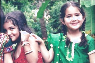 Sara Ali Khan Gives a Glimpse of Her Childhood with Series of Throwback Pics