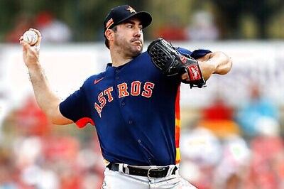 Verlander, Astros Finalize $25 Million, 1-year Contract