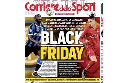 Fresh Racism Controversy in Italy After Newspaper Headlines Inter vs Roma Preview as 'Black Friday'