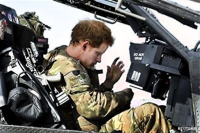 Prince Harry made tea for comrades in Afghanistan