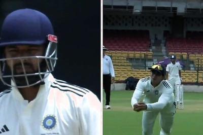 Watch: On Red-ball Comeback, Rishabh Pant Opens Account With a Four Before Shubman Gill Stunner Ends His Short-lived Stay