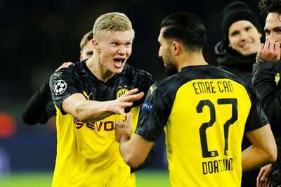 Champions League: Haaland's Record-Breaking Brace Helps Borussia Dortmund Beat PSG in 1st Leg