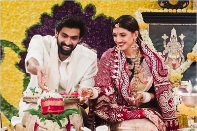 Newlyweds Rana Daggubati, Miheeka Bajaj Host Puja at Home, See Pic
