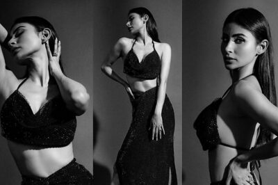 Mouni Roy Aces the Fashion Game in Black Sequin Outfit, BFF Disha Patani Calls Her ‘Hotness’