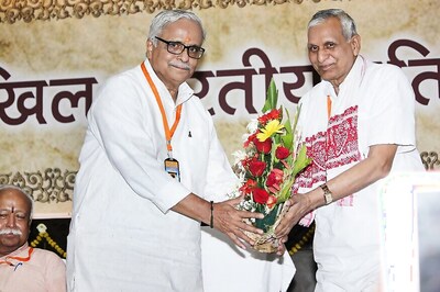 Bhaiyyaji Joshi Re-elected as RSS General Secretary for the Fourth Time