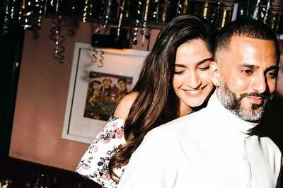 Sonam Kapoor Goes Comfy and Classy for New Year’s Eve Celebrations