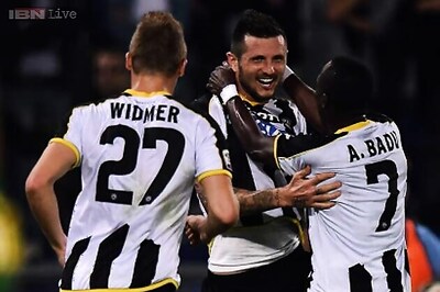 Udinese beat Lazio 1-0 in Serie A