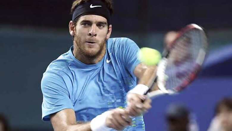 Del Potro, Tsonga reach semi-finals in Shanghai