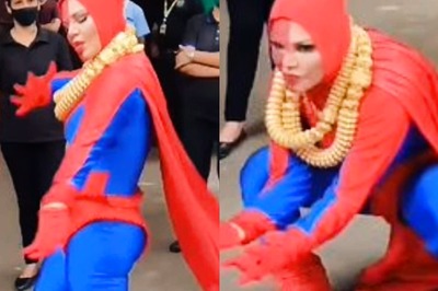 Rakhi Sawant Dresses up as 'Spider-Woman,' Demands to be Invited to Bigg Boss OTT