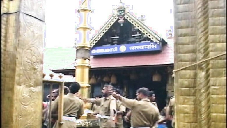 Newly Installed Golden Mast at Sabarimala Damaged, 5 Detained