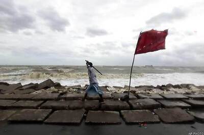 Cyclone Phailin: Fishermen still stranded on trawler off Paradip