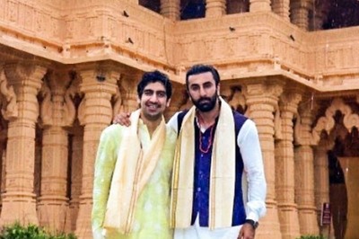 Ranbir Kapoor and Ayan Mukerji Visit Somnath Temple To Seek Blessings After Brahmastra Success