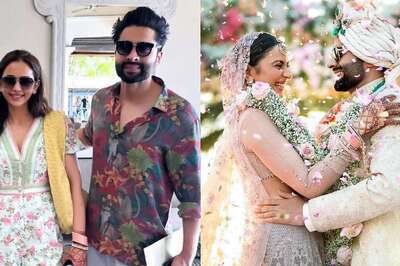 Rakul Preet Singh Sports Choora, Poses With Hubby Jackky Bhagnani In FIRST Viral Photo After Wedding