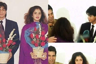 Divya Bharti Touches Dharmendra's Feet in RARE Video, Shah Rukh Khan's Reaction Goes Viral; Watch
