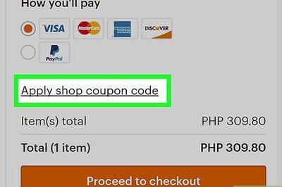How to Apply an Etsy Coupon Code
