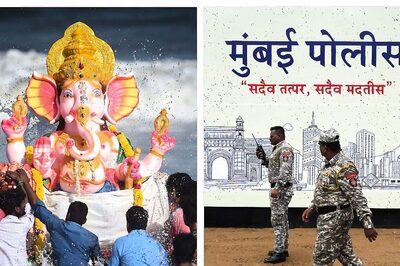 Anant Chaturdashi: Visarjan Processions Begin in Mumbai; Massive Police Deployment, Traffic Curbs in City