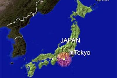 Strong quake jolts Japan, felt in Tokyo