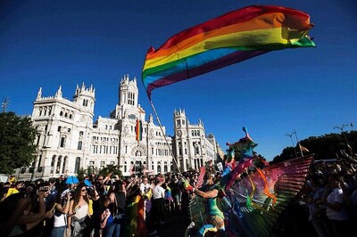 Huge Crowds Flock to World's Largest LGBT Festival in Madrid