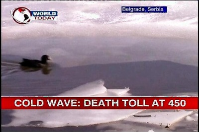 450 die across Europe due to cold waves