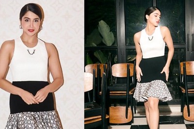 Sharvari Wagh Stuns At Louis Vuitton Event In Frill Patterned Summer Dress, See Pics