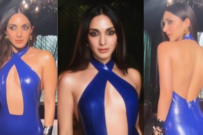 Kiara Advani In An Electrifying Blue Latex Jumpsuit Washes Away Our Monsoon Gloom