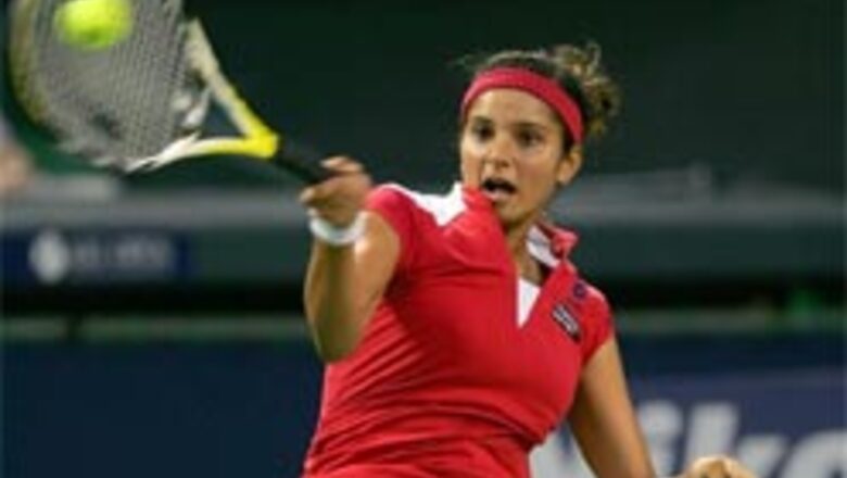Sania knocked out of Japan Open