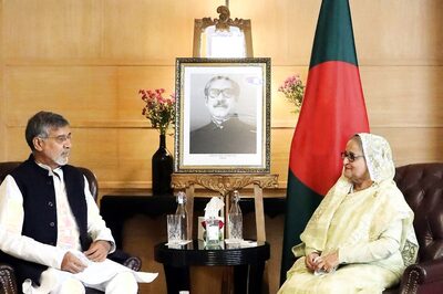 In 'Emotional' Meet With Nobel Laureate Satyarthi, B'desh PM Hasina Details Nation's Projects to Help Kids