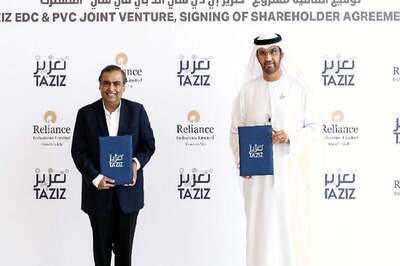 Reliance, TA’ZIZ Sign Shareholder Agreement for Ruwais Chemicals Project
