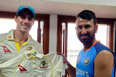 Australia Gift Team Jersey To Cheteshwar Pujara On His Hundredth Test Milestone