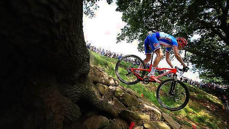 Olympics: Khulavy wins mountain bike gold
