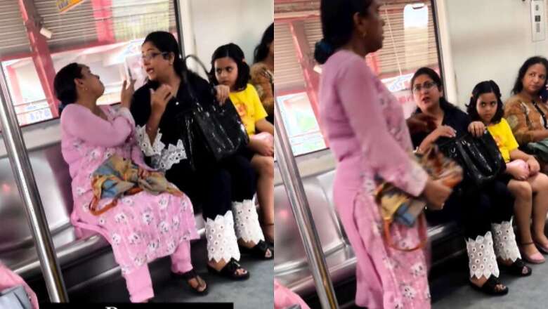 Delhi Metro Fight Between Two Women Will Leave You Scratching Your Head, Here's Why