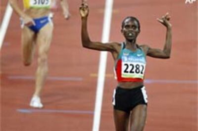 Kenya's Langat leaves favourites behind, wins 1500m crown