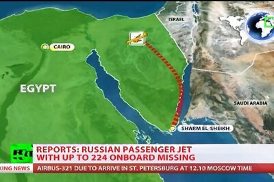 Russian airliner with 224 aboard crashes in Egypt's Sinai, all feared dead