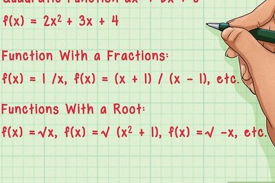How to Find the Domain and Range of a Function