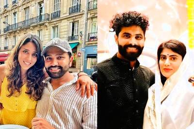 World Cup 2023 Final: Ritika Sajdeh, Rivaba Jadeja Arrive in Ahmedabad; Watch