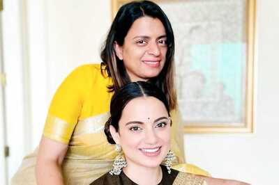 Rangoli Chandel 'Feeling Proud' As Sister Kangana Ranaut Receives Padma Shri Award; See Pics