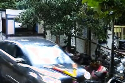 WATCH: Car's 'Grand Arrival' Goes Wrong as Driver Crashes Straight into Parked Bikes