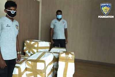 Chennaiyin FC Foundation Contributes N95 Masks for Corporation Workers