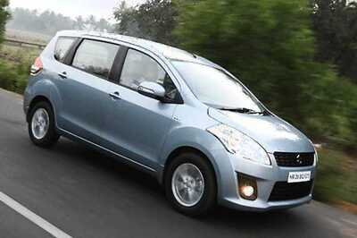 Maruti launches Ertiga; starts at Rs 5.89 lakh