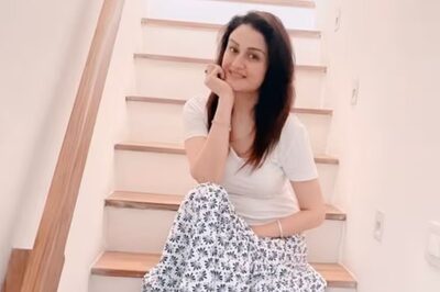 Actress Sonia Agarwal, In White T-shirt And Printed Long Skirt, Steals The Show