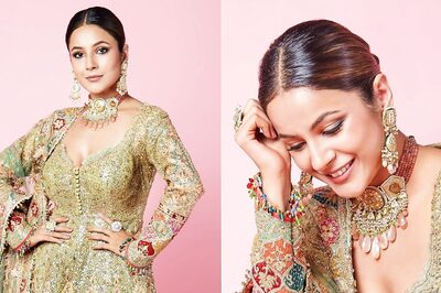 Shehnaaz Gill Wows Netizens As She Looks Ethereal In Embellished Sharara; Netizens Call Her 'Desi Girl'