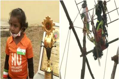 5-Year-Old Chennai Archer Shoots 111 Arrows in 13 Seconds While Hanging in Upside Down