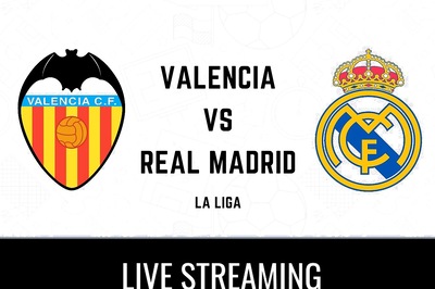 La Liga Valencia vs Real Madrid LIVE Streaming: When and Where to Watch Online, TV Telecast, Team News