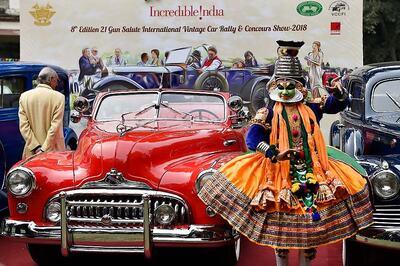 Classic Cars Gallery by Heritage Motoring Club of India at Auto Expo 2018
