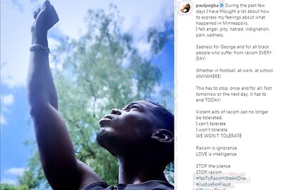 Paul Pogba Joins List of Big-name Footballers in Condemning George Floyd's Death