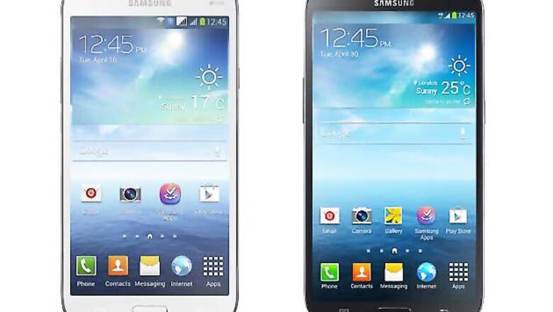 Samsung launches Galaxy Mega 6.3, 5.8 in India at Rs 31,490, Rs 25,100