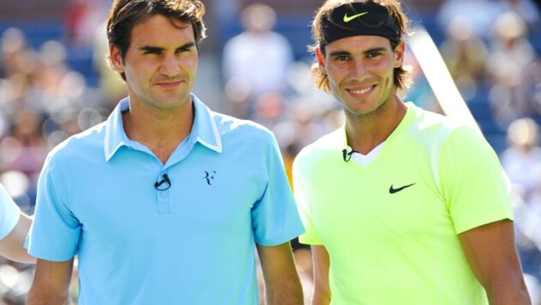Federer, Nadal raise millions in charity match