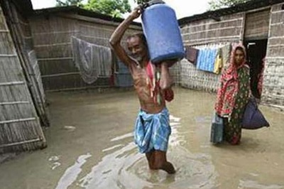 High alert sounded as swollen rivers pose threat to over 100 villages