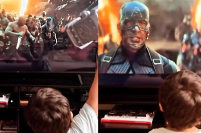 Toddler Imitates Thor Under Captain America's Command In Adorable Video