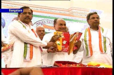 Karnataka elections: Congress releases manifesto